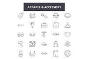 Apparel & accessory stores line