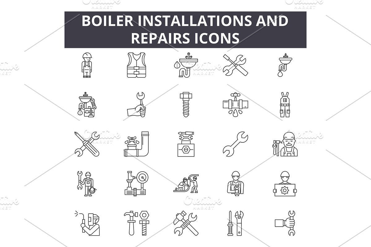 Boiler installations and repairs in Illustrations - product preview 8