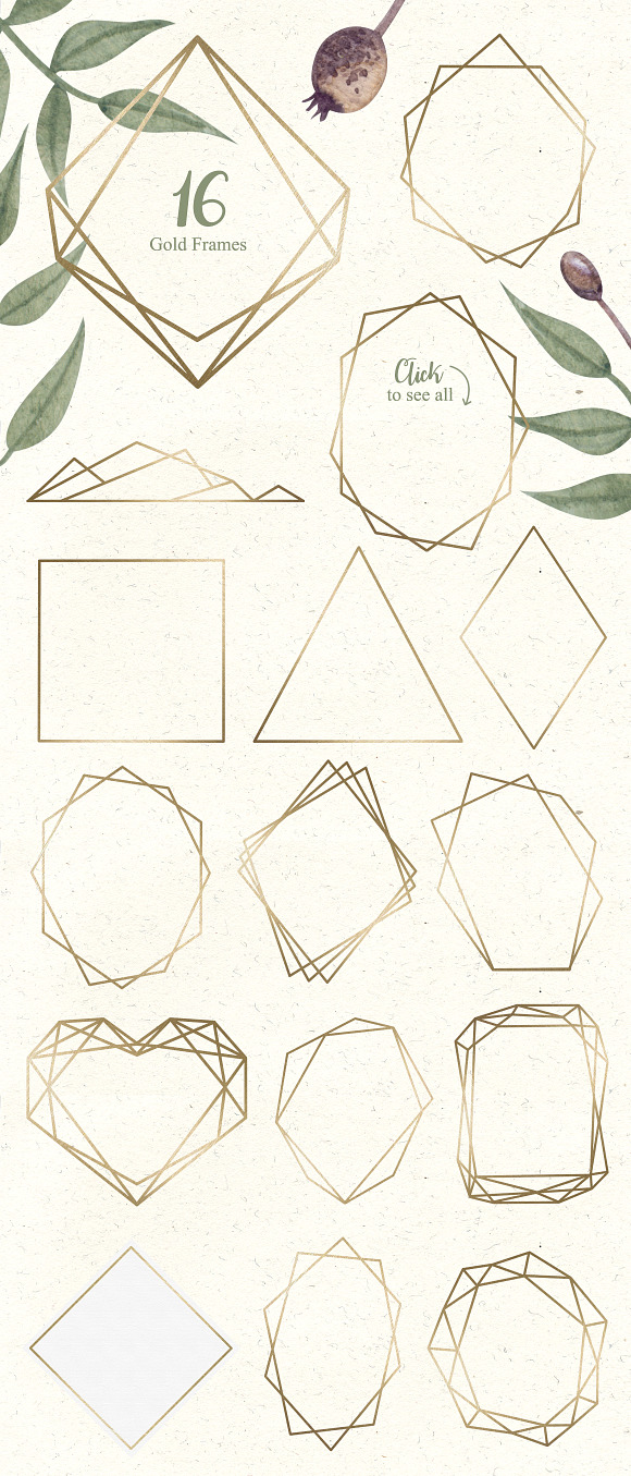 Geometric Play Gold Edition in Illustrations - product preview 2