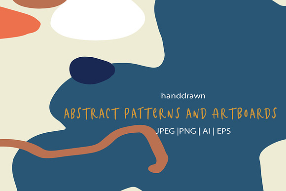 Abstract Patterns and Artboards in Patterns - product preview 9