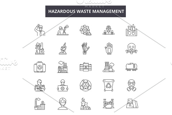 Hazardous waste management line