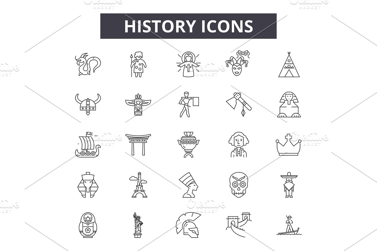 History line icons for web and in Objects - product preview 8