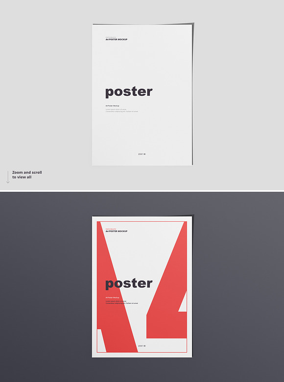 Poster / Flyer Mockups in Print Mockups - product preview 1
