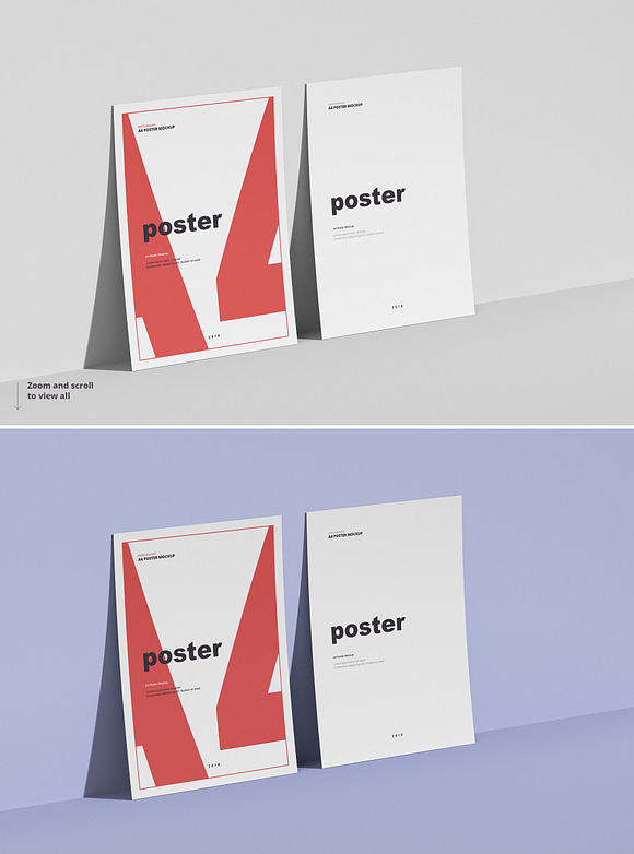 Poster / Flyer Mockups in Print Mockups - product preview 7