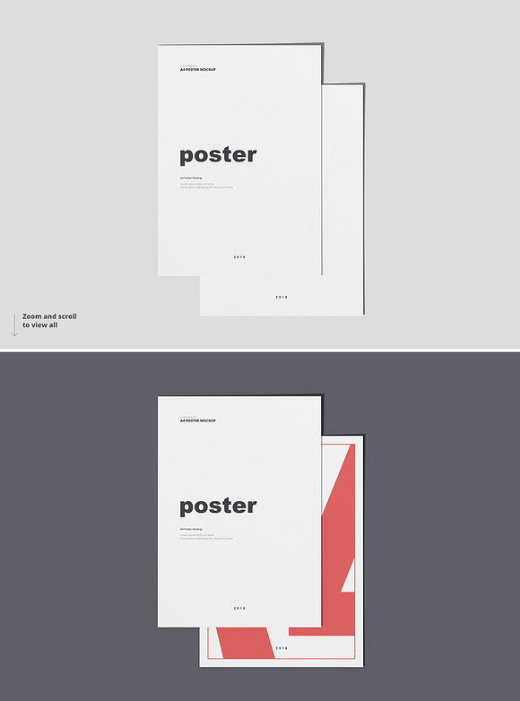 Poster / Flyer Mockups in Print Mockups - product preview 9