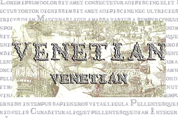 1565 Venetian TTF in Display Fonts - product preview 1