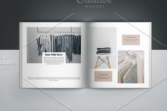 Fashion Lookbook / Brochure V866 in Brochure Templates - product preview 4