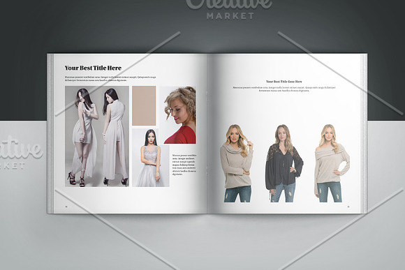 Fashion Lookbook / Brochure V866 in Brochure Templates - product preview 7