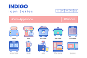 80 Home Appliance Icons | Indigo