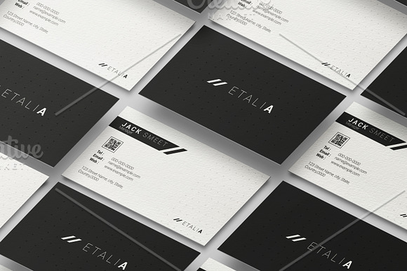 Minimal Business Card V27 in Business Card Templates - product preview 2