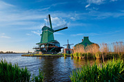 Windmills at Zaanse Schans in