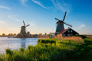 Windmills at Zaanse Schans in