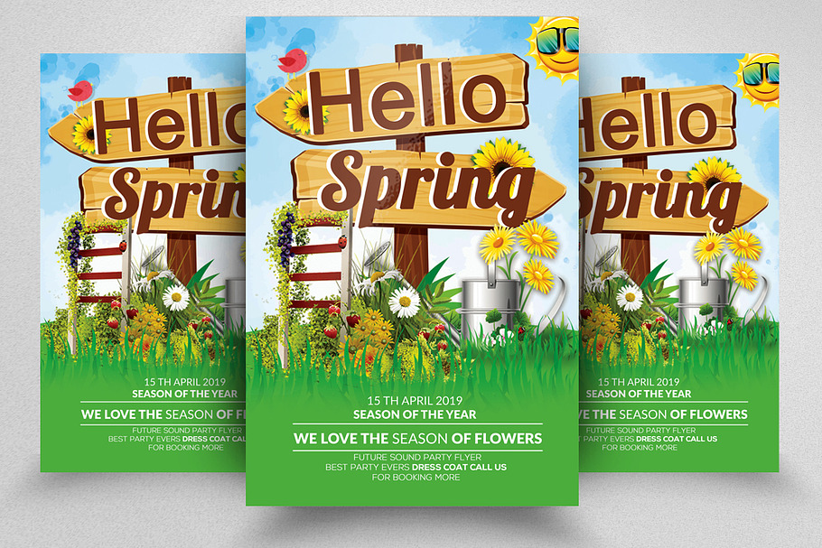 Spring Festival Flyer Templates