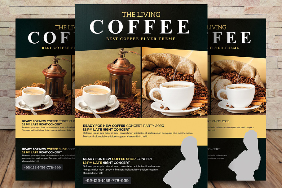Cafe flyer