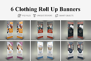 Women's Clothing Roll Up Banners