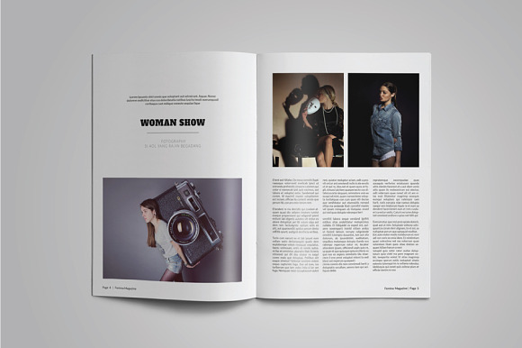 Femina Magazine Template in Magazine Templates - product preview 2