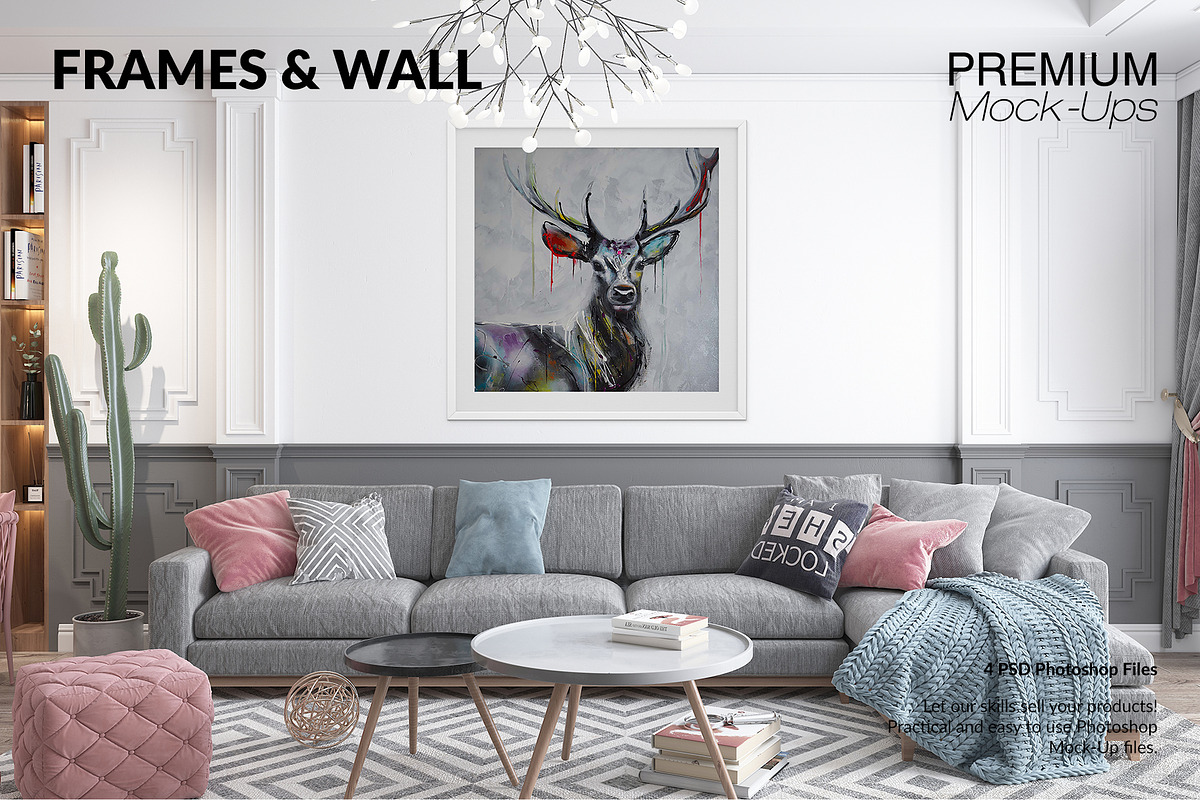 Frames & Wall Set in Product Mockups - product preview 8