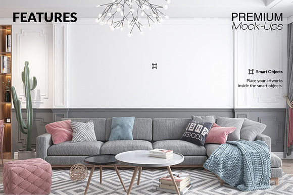 Frames & Wall Set in Product Mockups - product preview 4