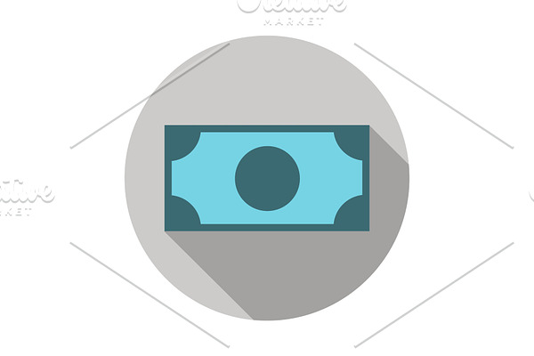 Money banknote icon