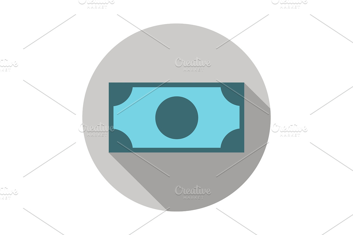 Money banknote icon in Icons - product preview 8