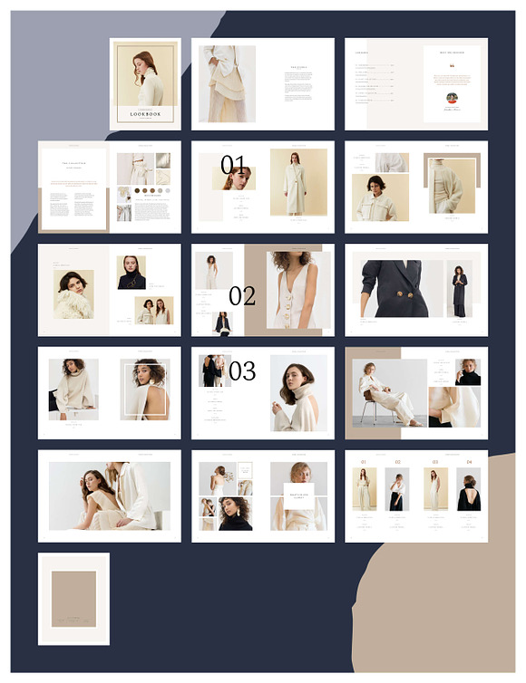 Fiona Fashion Lookbook in Magazine Templates - product preview 1