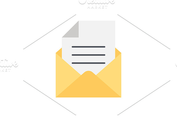 Email flat icon