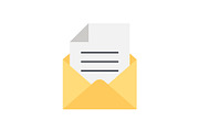 Email flat icon