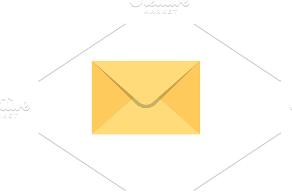 Envelope flat icon