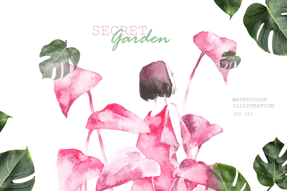 Secret Garden in Illustrations - product preview 8