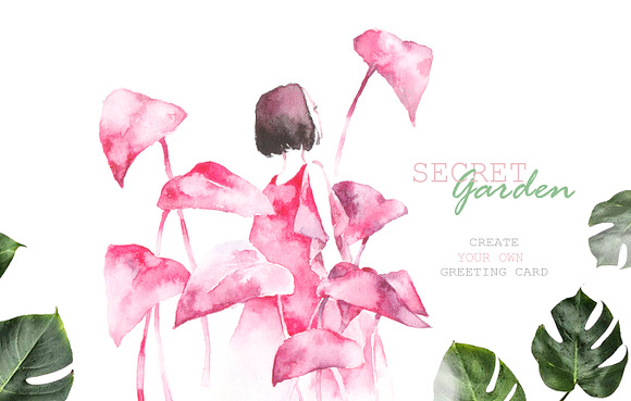 Secret Garden in Illustrations - product preview 3