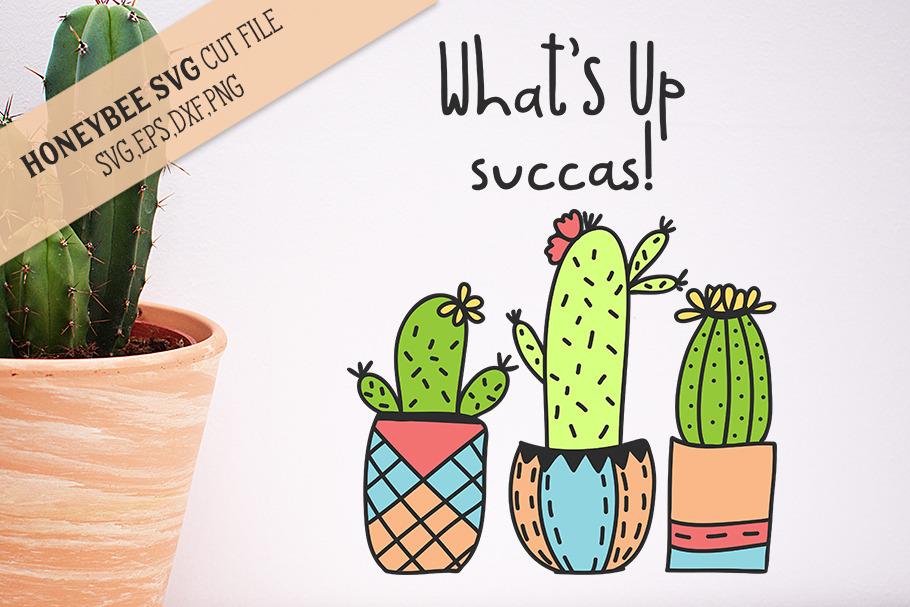 What's Up Succas SVG Cut File