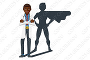 Young Medical Doctor Super Hero
