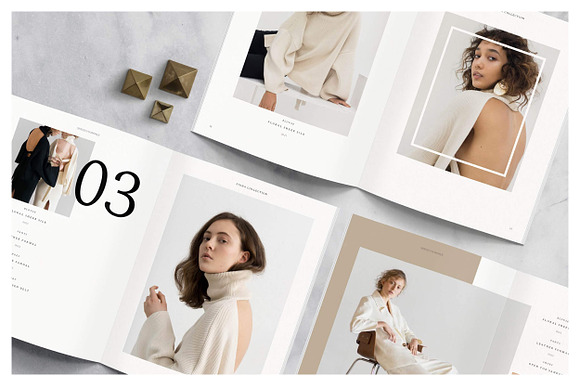 Fiona Fashion Lookbook in Magazine Templates - product preview 4