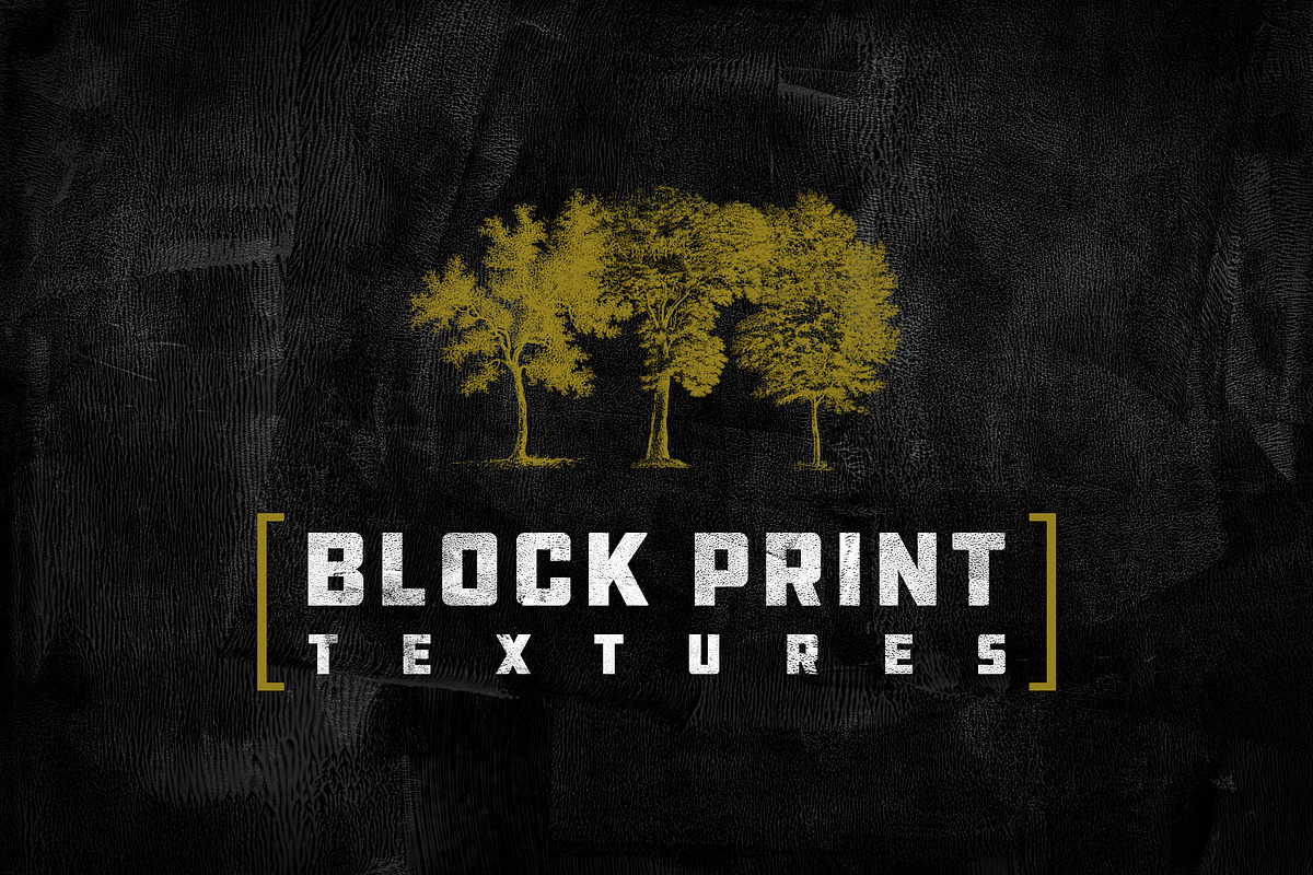 Block Print Textures in Textures - product preview 8