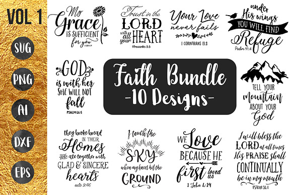 FAITH BUNDLE Vol1 in Illustrations - product preview 3