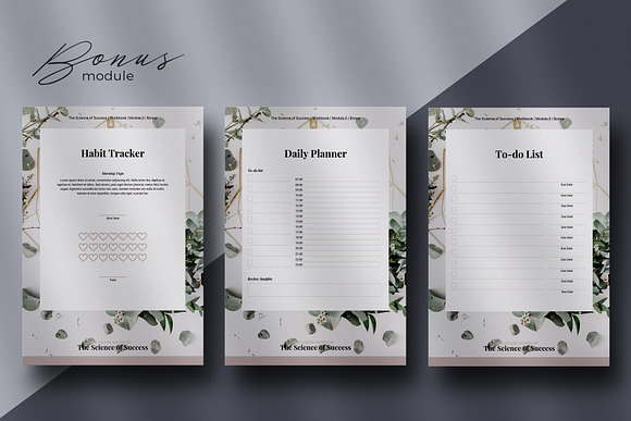 Canva E-course Workbook Template in Magazine Templates - product preview 4