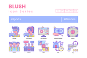 60 Gaming & Esports Icons | Blush