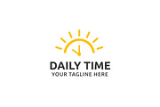 Daily Time Logo Template