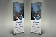 Camping Roll Up Banner