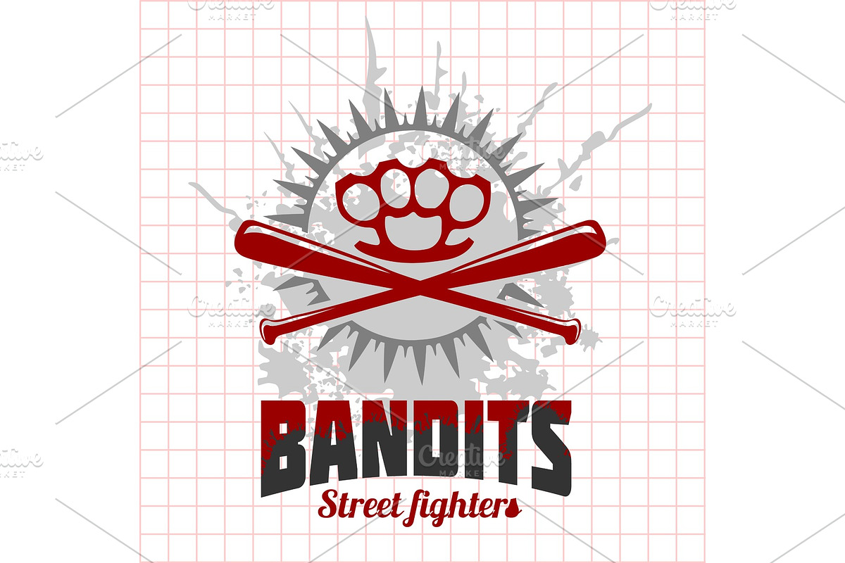 Bandits and hooligans - emblem of in Illustrations - product preview 8