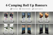Camping Roll Up Banners