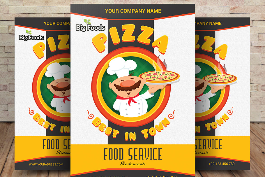 Pizza Parlor Flyer Template