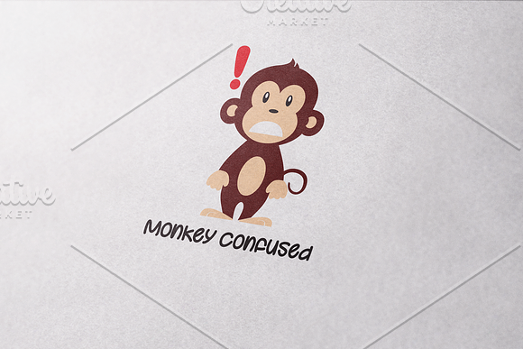 Monkey Character in Illustrations - product preview 1