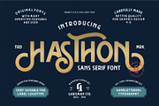 Hasthon - Vintage Font