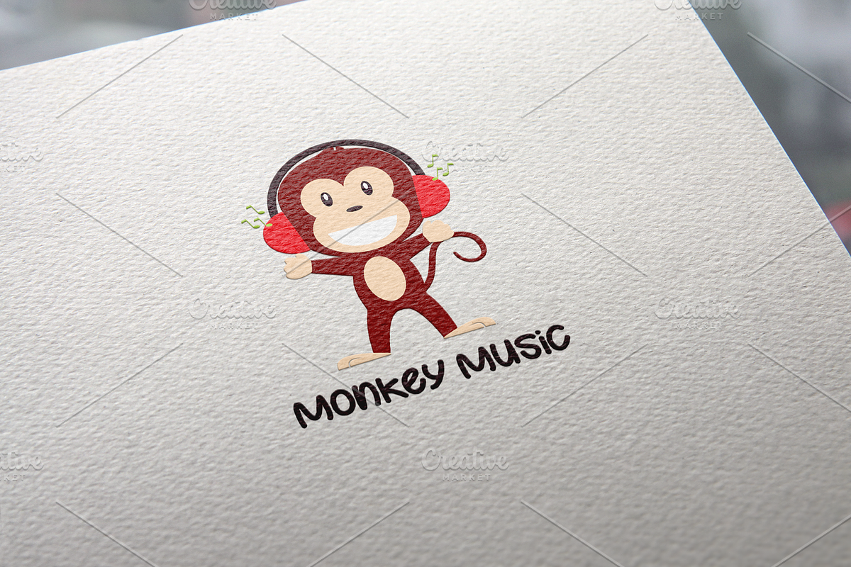Monkey Character in Illustrations - product preview 8