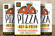 Hot & Fresh Pizza Parlor Flyer