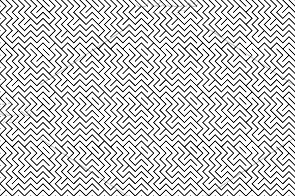 Geometric seamless patterns. Big set in Graphics - product preview 1