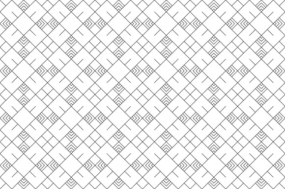 Geometric seamless patterns. Big set in Graphics - product preview 9