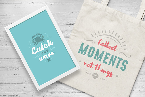 Summer Quotes & Sayings in Illustrations - product preview 5