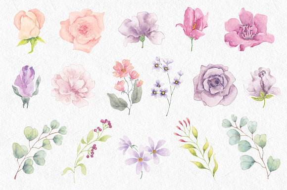 Perfect Pastels design collection in Illustrations - product preview 6